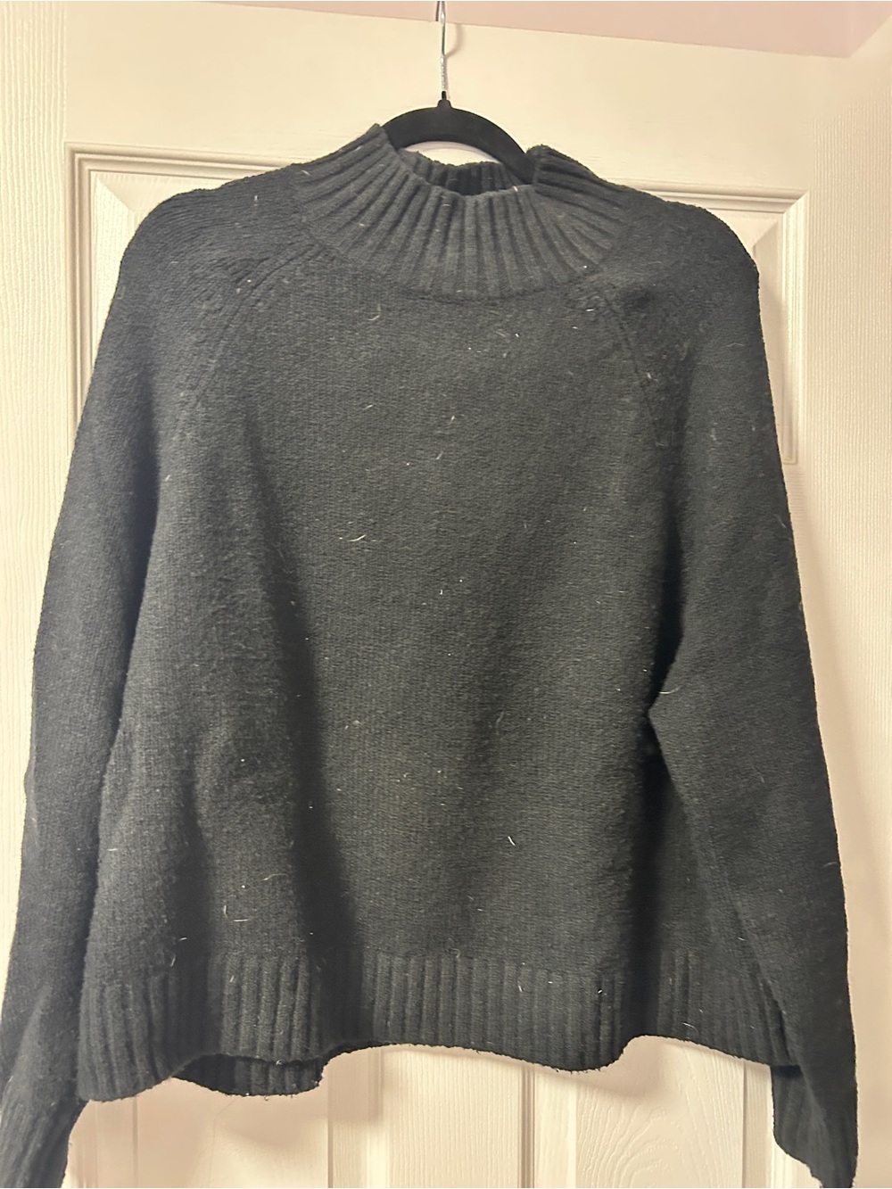 Old Navy Black Mock Neck Sweater